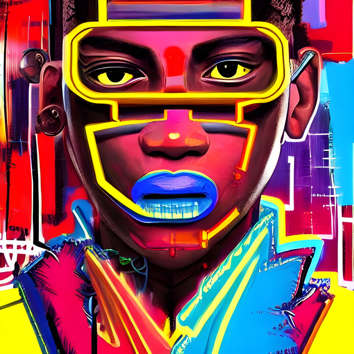 #SparkyPunks #NFT #Punk114 #UneditedNFT #ElectricNFT #CryptoArt #DigitalArt